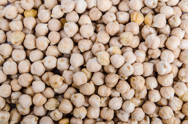 Heap of Chickpeas Background